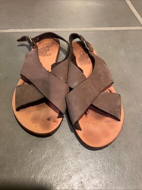 Ancient Greeks Maria cross cross sandals